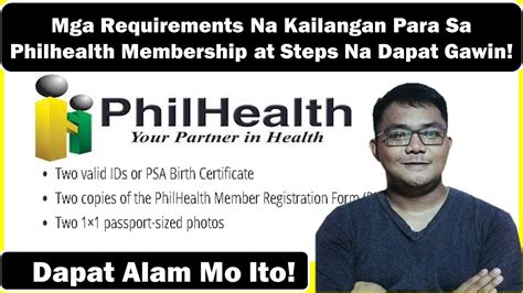 How To Apply for PhilHealth Membership & the Requirements.